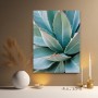 Türkise Agave Nahaufnahme