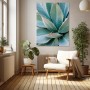 Türkise Agave Nahaufnahme