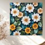 Elegante Blüten in Weiß und Gold