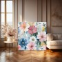 Pastellblumen in zarten Farben