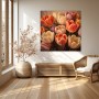 Leuchtende Tulpen in warmen Farben