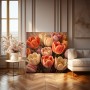 Leuchtende Tulpen in warmen Farben