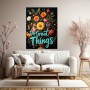 Do Great Things Blumenmotiv