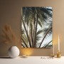 Palmenblätter im Sonnenlicht