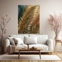Goldene Palmblätter