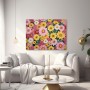 Bunte Margeritenblüten