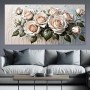 Cremefarbene Rosen Eleganz