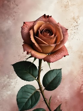Elegante Rose in Rosé