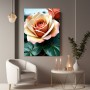 Zarte Rose in Creme und Rosé