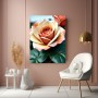 Zarte Rose in Creme und Rosé