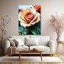 Zarte Rose in Creme und Rosé