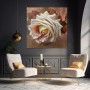 Elegante Rose in Cremeweiß