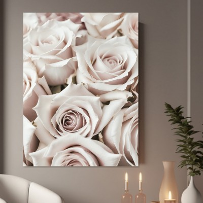 Zarte Rosen in Pastell