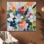 Bunte Blüten in Pastell