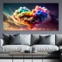 Farbenfrohe Wolkenexplosion