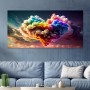 Farbenfrohe Wolkenexplosion