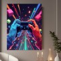 Neon Gaming Controller