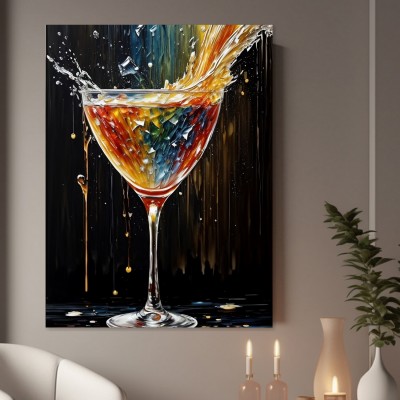 Cocktail Splash in Farbe