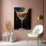 Cocktail Splash in Farbe