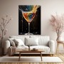 Cocktail Splash in Farbe