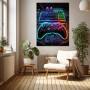 Neon-Gaming-Controller