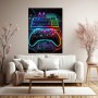 Neon-Gaming-Controller