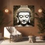 Buddha Antlitz in ruhiger Eleganz