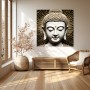 Buddha Antlitz in ruhiger Eleganz