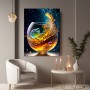 Kosmischer Goldrausch im Glas
