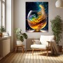 Kosmischer Goldrausch im Glas