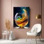 Kosmischer Goldrausch im Glas