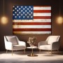 Vintage USA Flagge