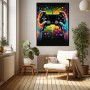 Neon Gaming Controller