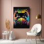 Neon Gaming Controller