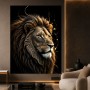 Majestätischer Löwe im Licht