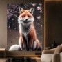 Fuchs im Blütenwald