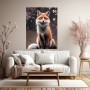 Fuchs im Blütenwald