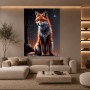 Fuchs unter Sternen