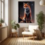Fuchs unter Sternen