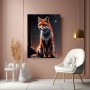 Fuchs unter Sternen