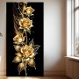 Goldene Rosen auf Schwarz