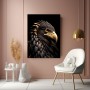 Majestätischer Adler in Schwarz und Gold