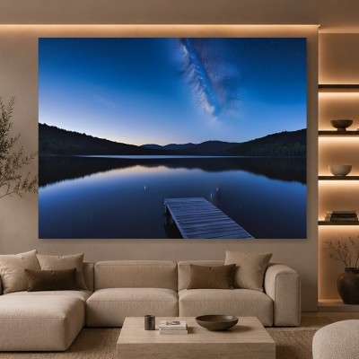 Sternennacht am Bergsee
