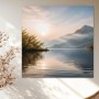 Sonnenaufgang am Bergsee