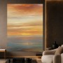 Goldener Horizont am Meer