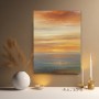 Goldener Horizont am Meer
