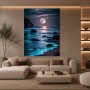Mondnacht an der Felsküste