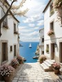 Mediterrane Küstengasse