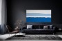 Horizont in Blau – Abstraktes Wandbild als Leinwandbild