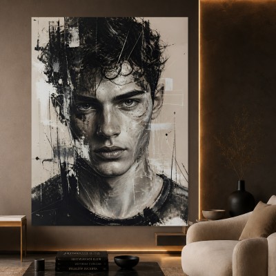 Intensiver Blick als Wandbild und Fine Art Print